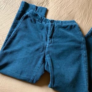 Brandy Melville corduroy high waisted pants